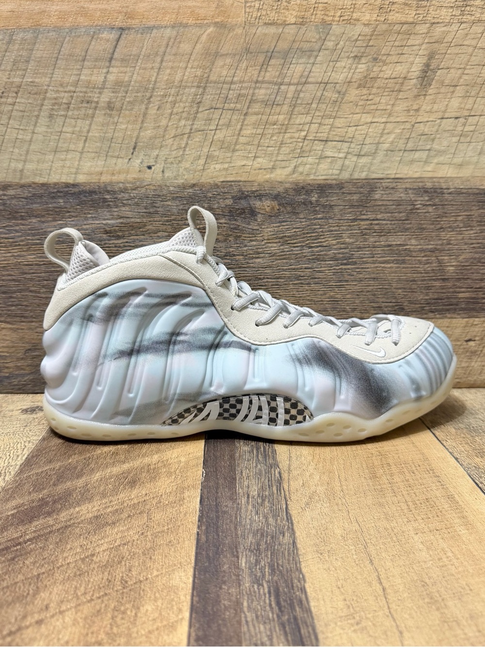Nike Foamposite One QS Dream A World Tech Grey Sneakers DM0115-001 Size 12.5 Men